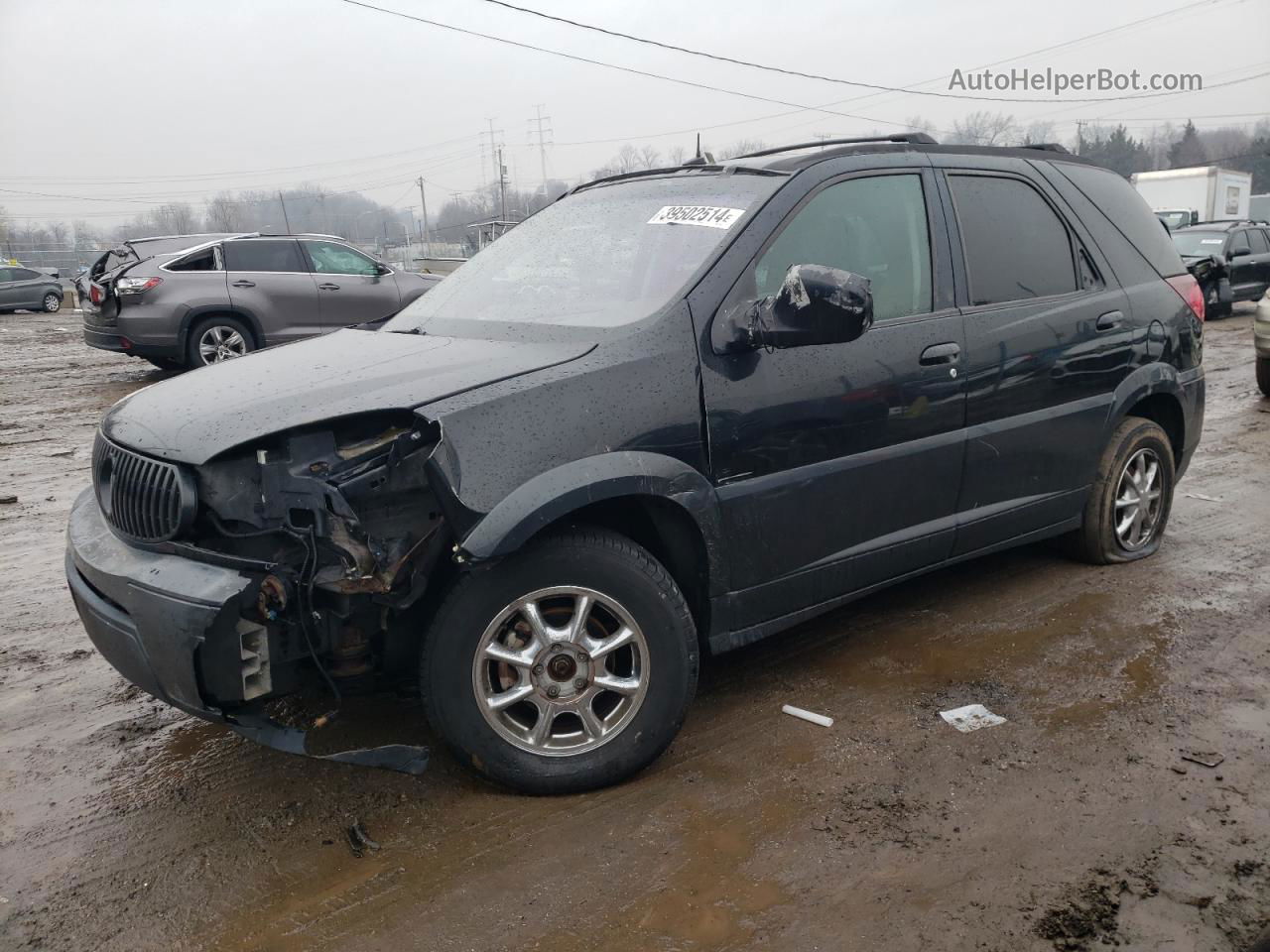 2004 Buick Rendezvous Cx Black vin: 3G5DA03E44S504403