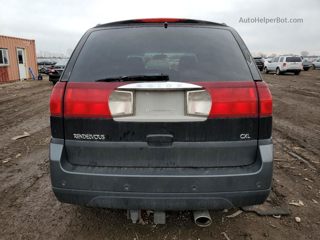 2004 Buick Rendezvous Cx Black vin: 3G5DA03E44S535697