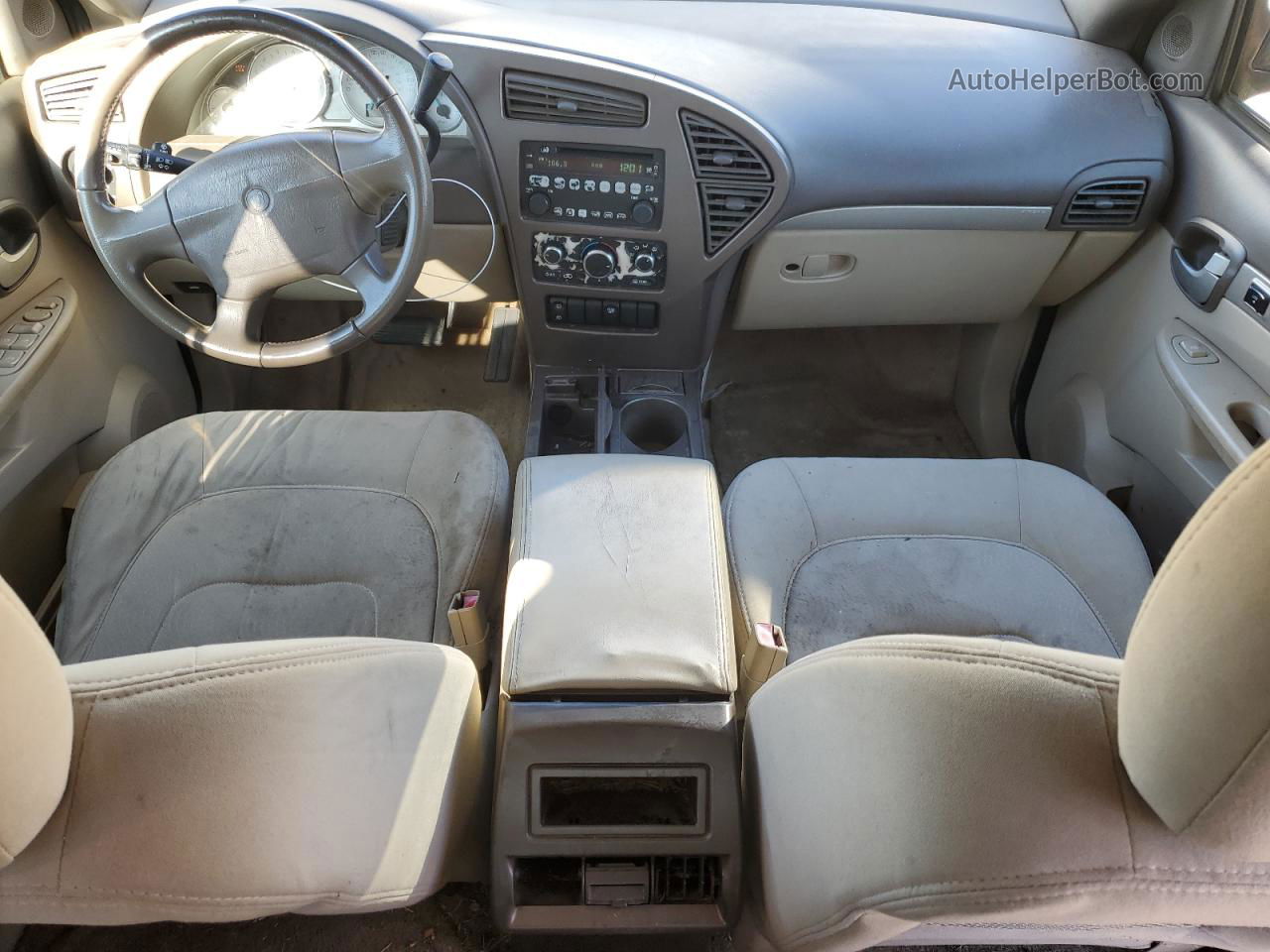 2004 Buick Rendezvous Cx Tan vin: 3G5DA03E44S566223