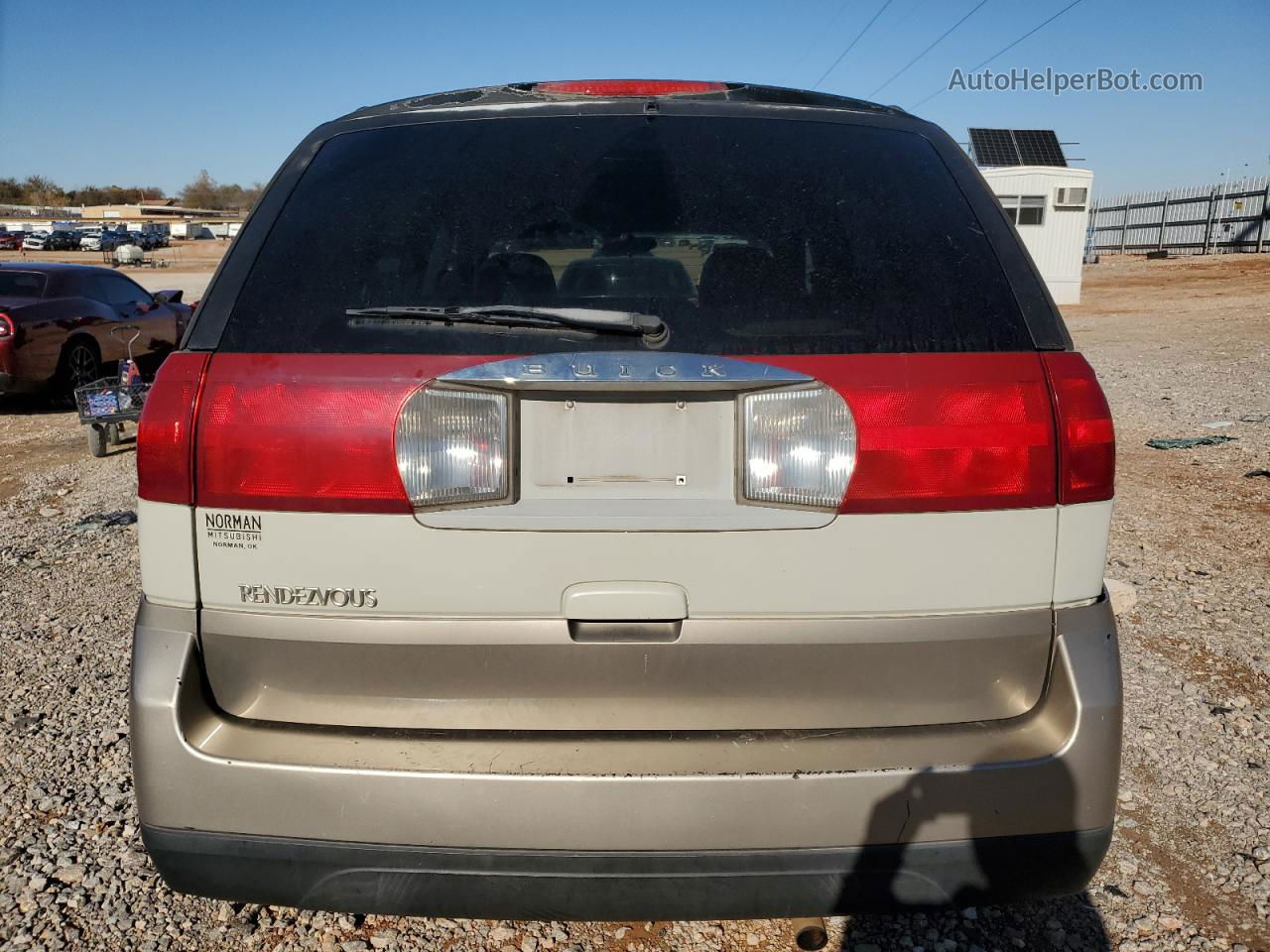 2004 Buick Rendezvous Cx Tan vin: 3G5DA03E44S566223