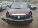 2004 Buick Rendezvous Cx Burgundy vin: 3G5DA03E44S587864