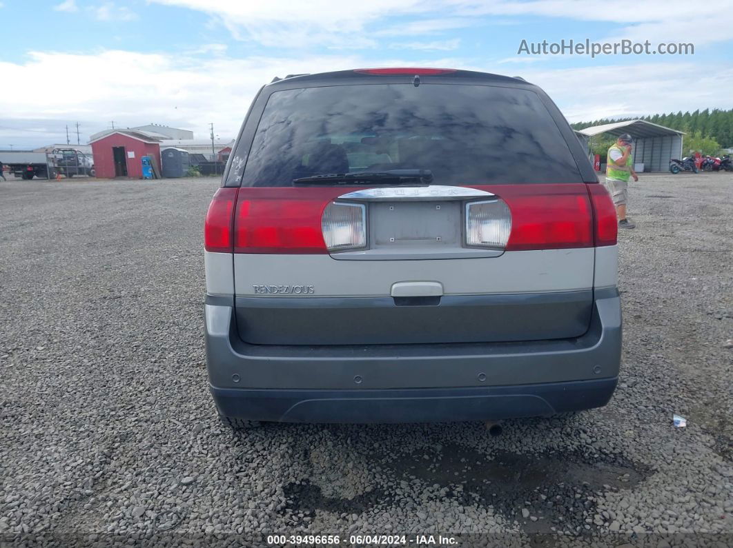 2004 Buick Rendezvous Cx White vin: 3G5DA03E54S536258