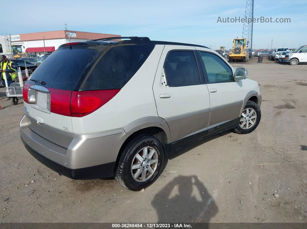 2004 Buick Rendezvous Cx White vin: 3G5DA03E64S501552