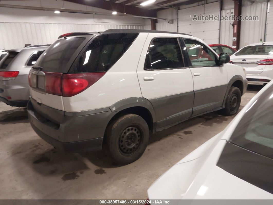 2004 Buick Rendezvous Cx White vin: 3G5DA03E64S503432