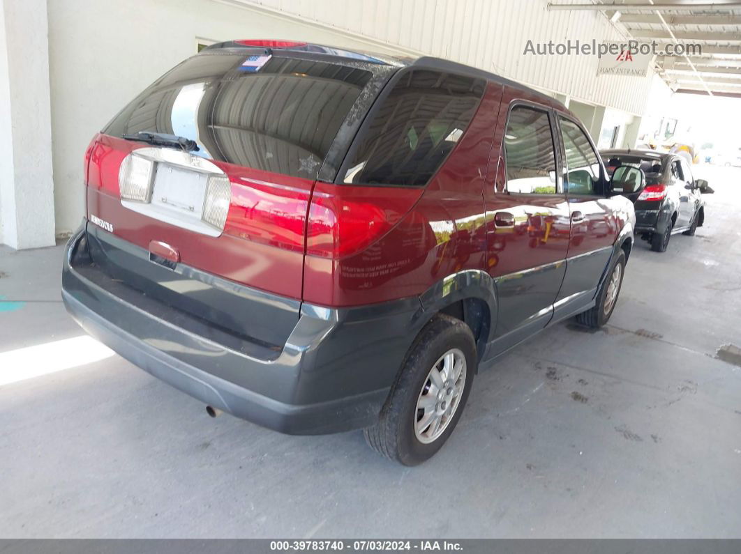 2004 Buick Rendezvous Cx Maroon vin: 3G5DA03E64S510901