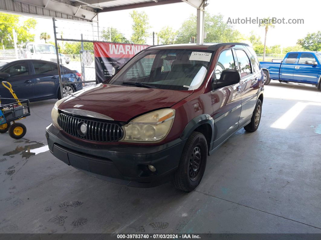 2004 Buick Rendezvous Cx Maroon vin: 3G5DA03E64S510901