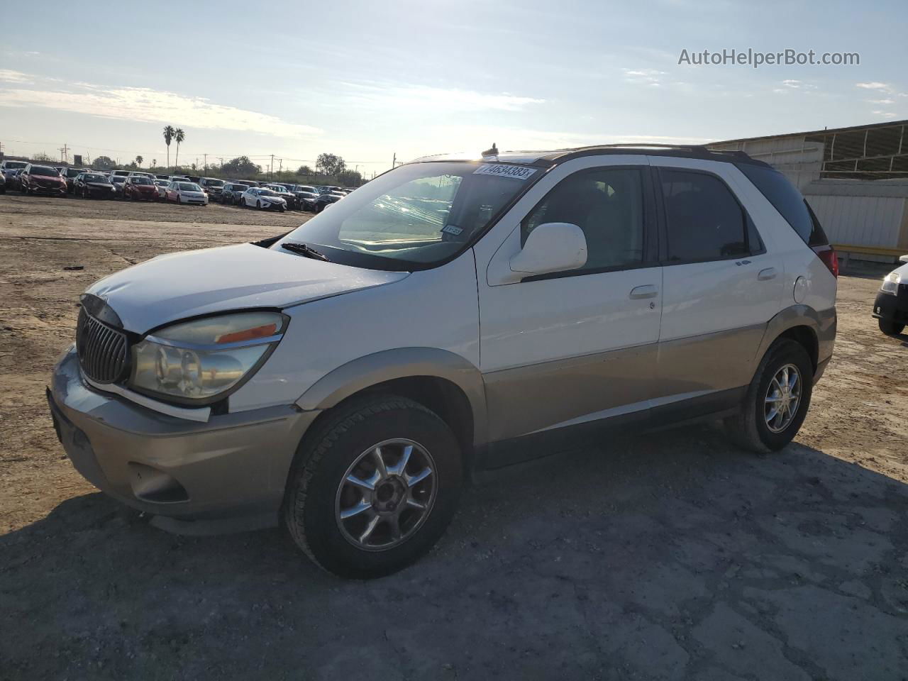 2004 Buick Rendezvous Cx White vin: 3G5DA03E64S511255