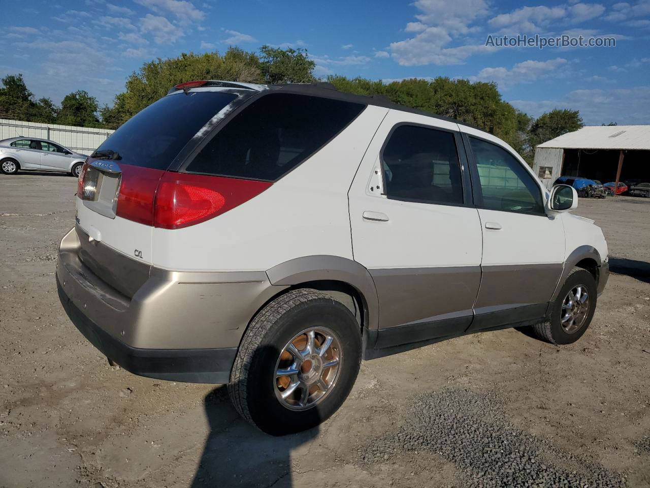 2004 Buick Rendezvous Cx White vin: 3G5DA03E64S511255