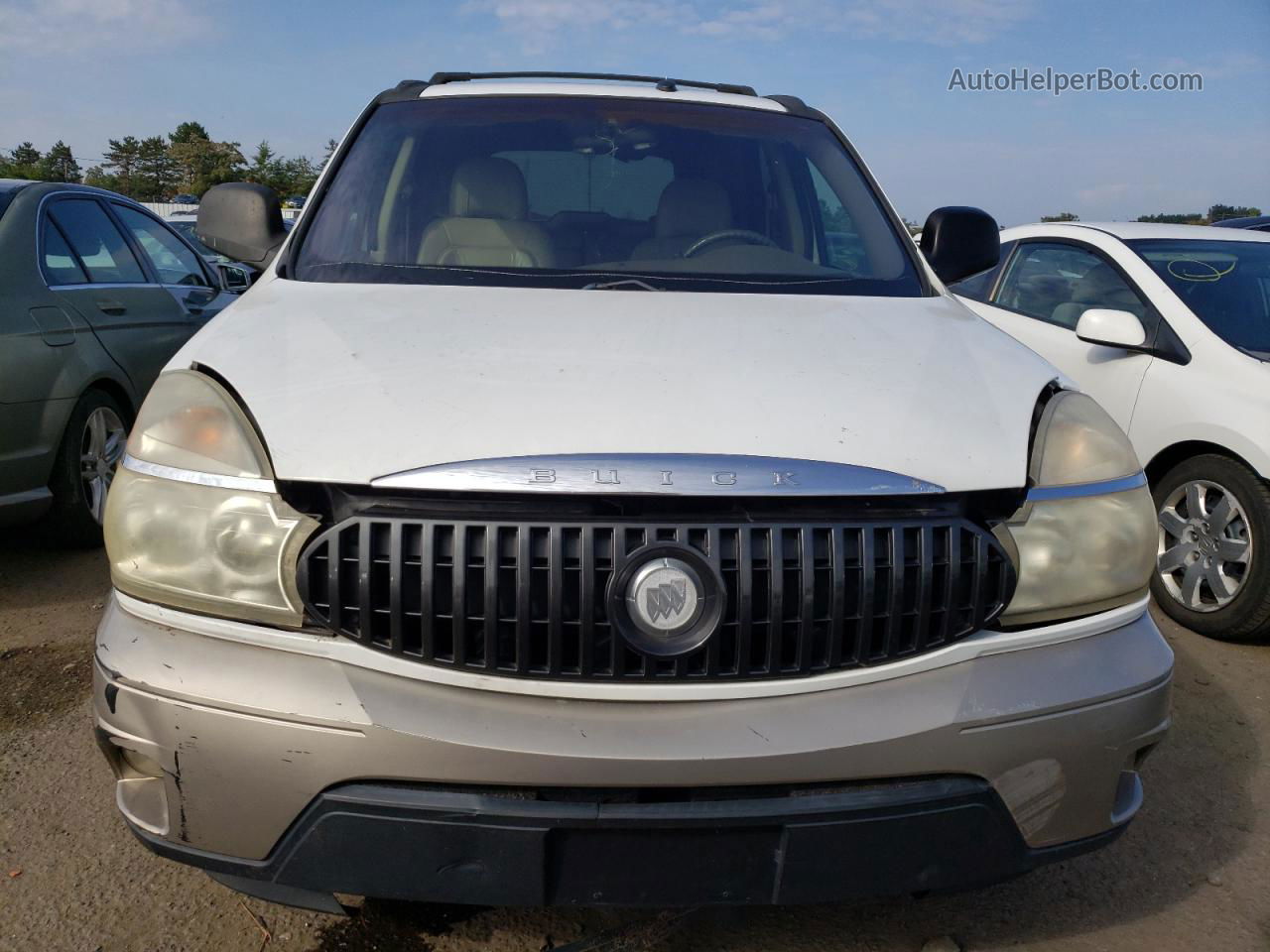 2004 Buick Rendezvous Cx White vin: 3G5DA03E64S513331