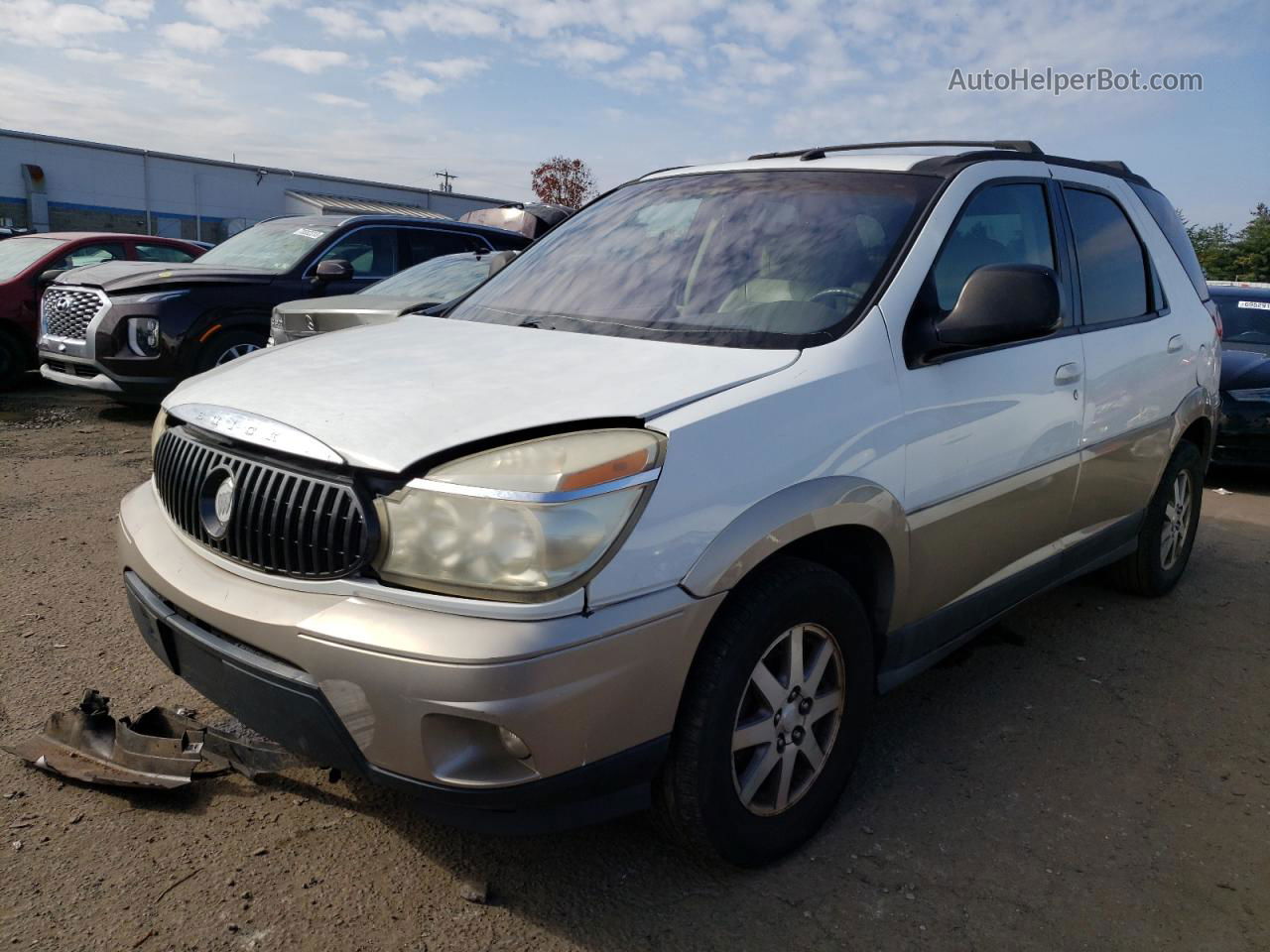 2004 Buick Rendezvous Cx White vin: 3G5DA03E64S513331