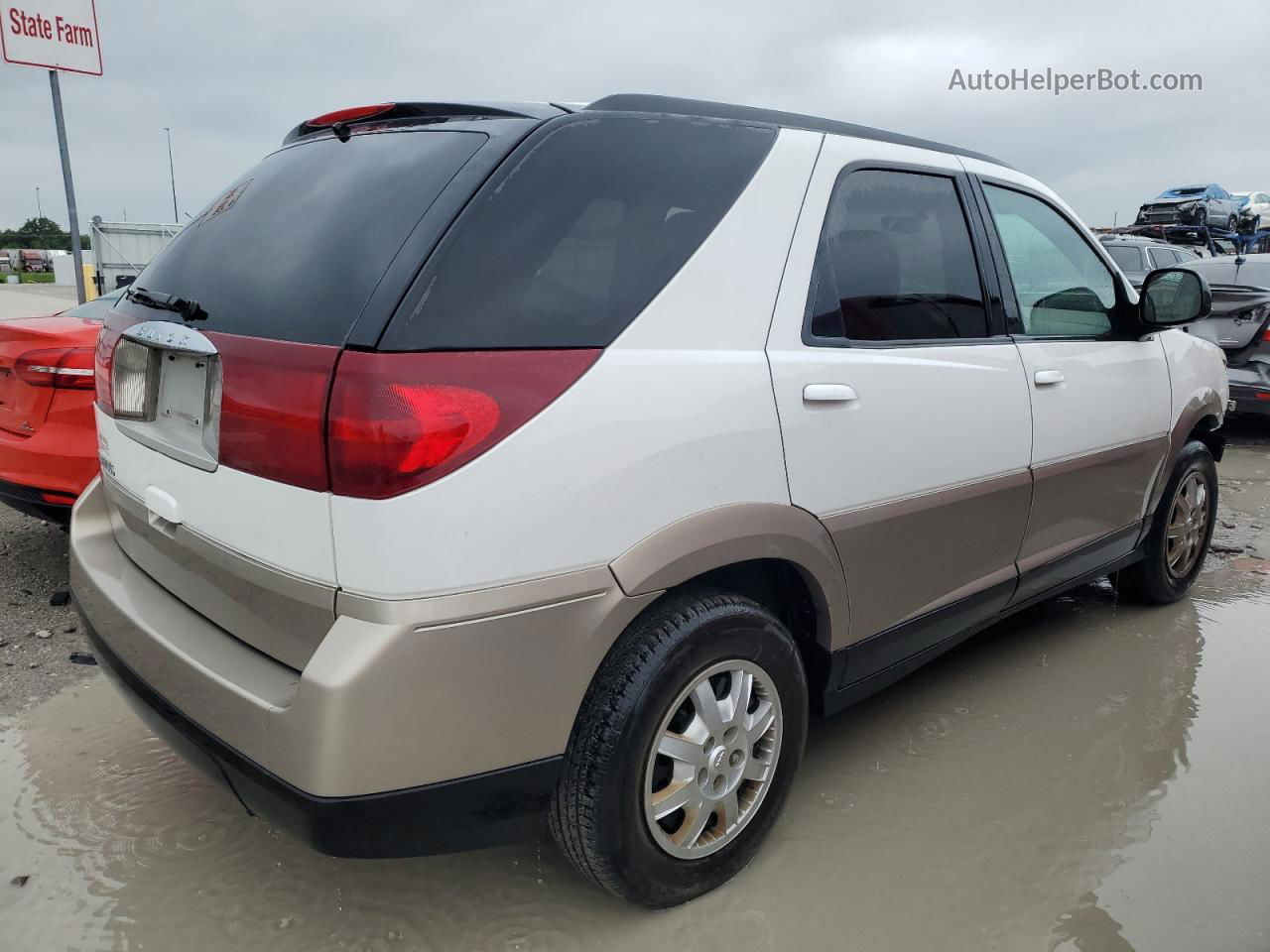 2004 Buick Rendezvous Cx White vin: 3G5DA03E64S552873