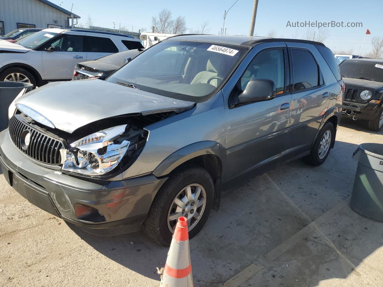 2004 Buick Rendezvous Cx Серебряный vin: 3G5DA03E64S560651