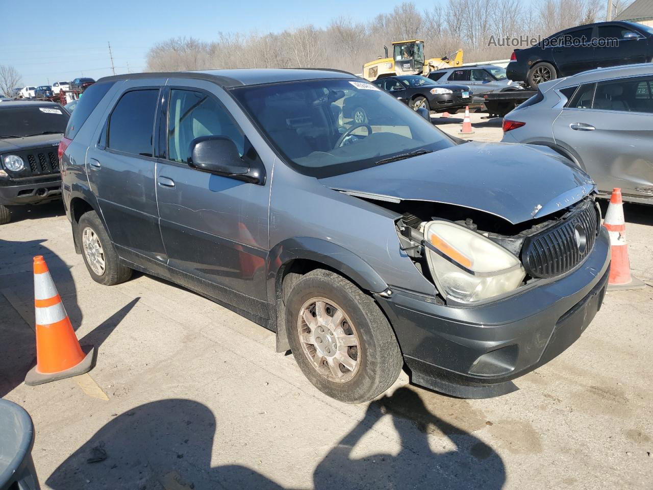 2004 Buick Rendezvous Cx Silver vin: 3G5DA03E64S560651