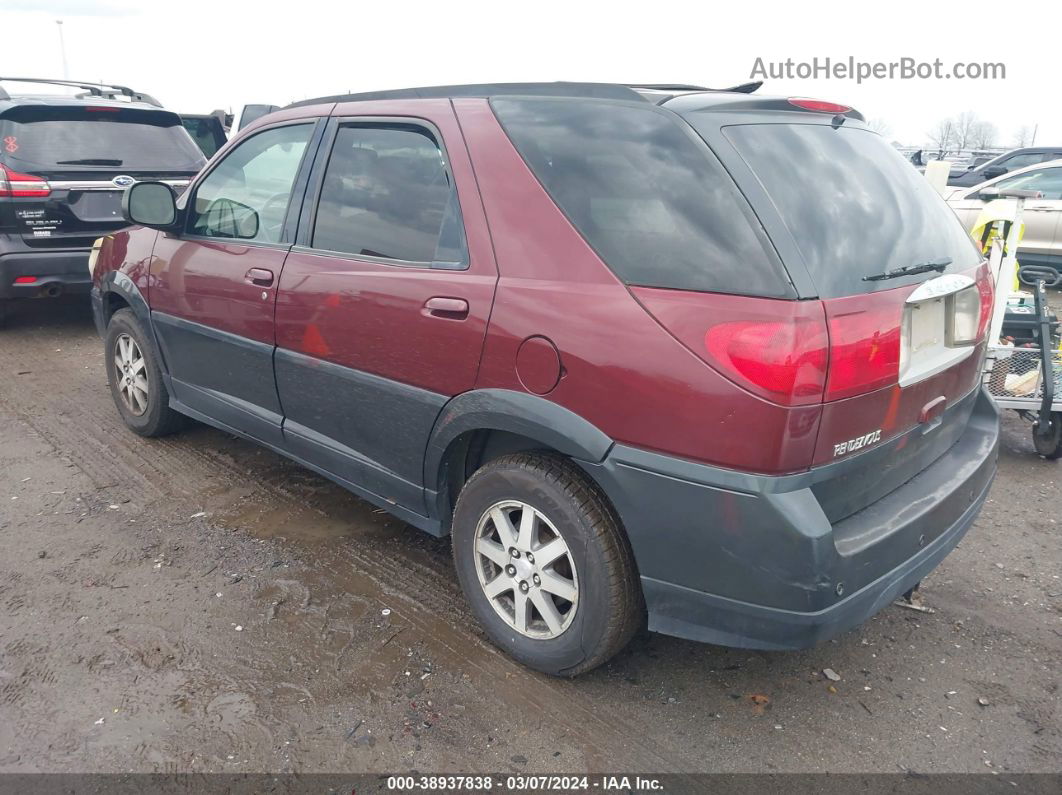 2004 Buick Rendezvous Cx Red vin: 3G5DA03E74S506906