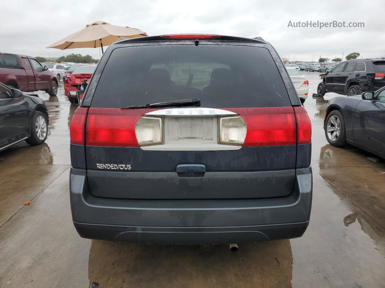 2004 Buick Rendezvous Cx Charcoal vin: 3G5DA03E74S518649