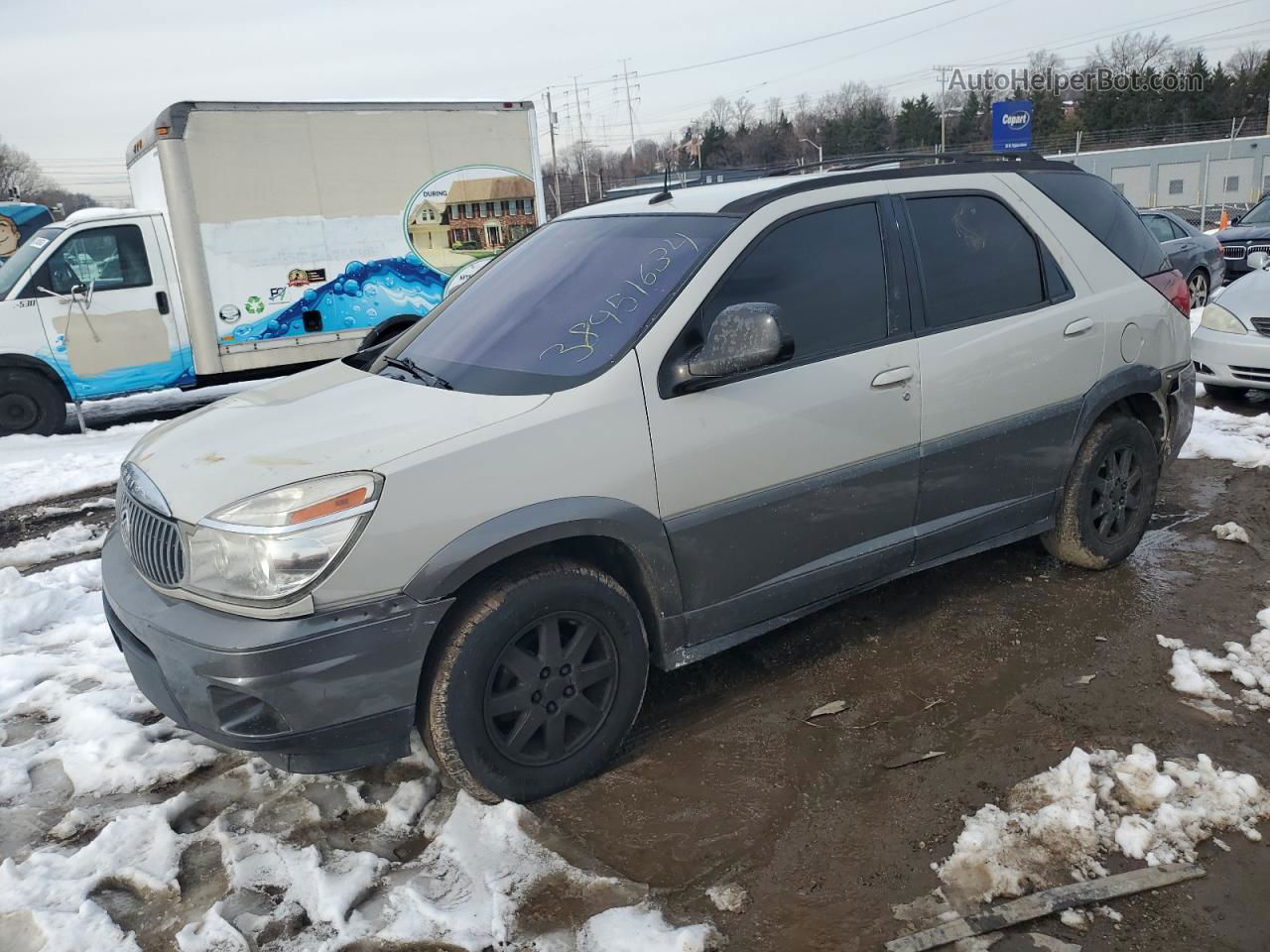 2004 Buick Rendezvous Cx Бежевый vin: 3G5DA03E74S532972