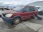 2004 Buick Rendezvous Cx Burgundy vin: 3G5DA03E74S574655