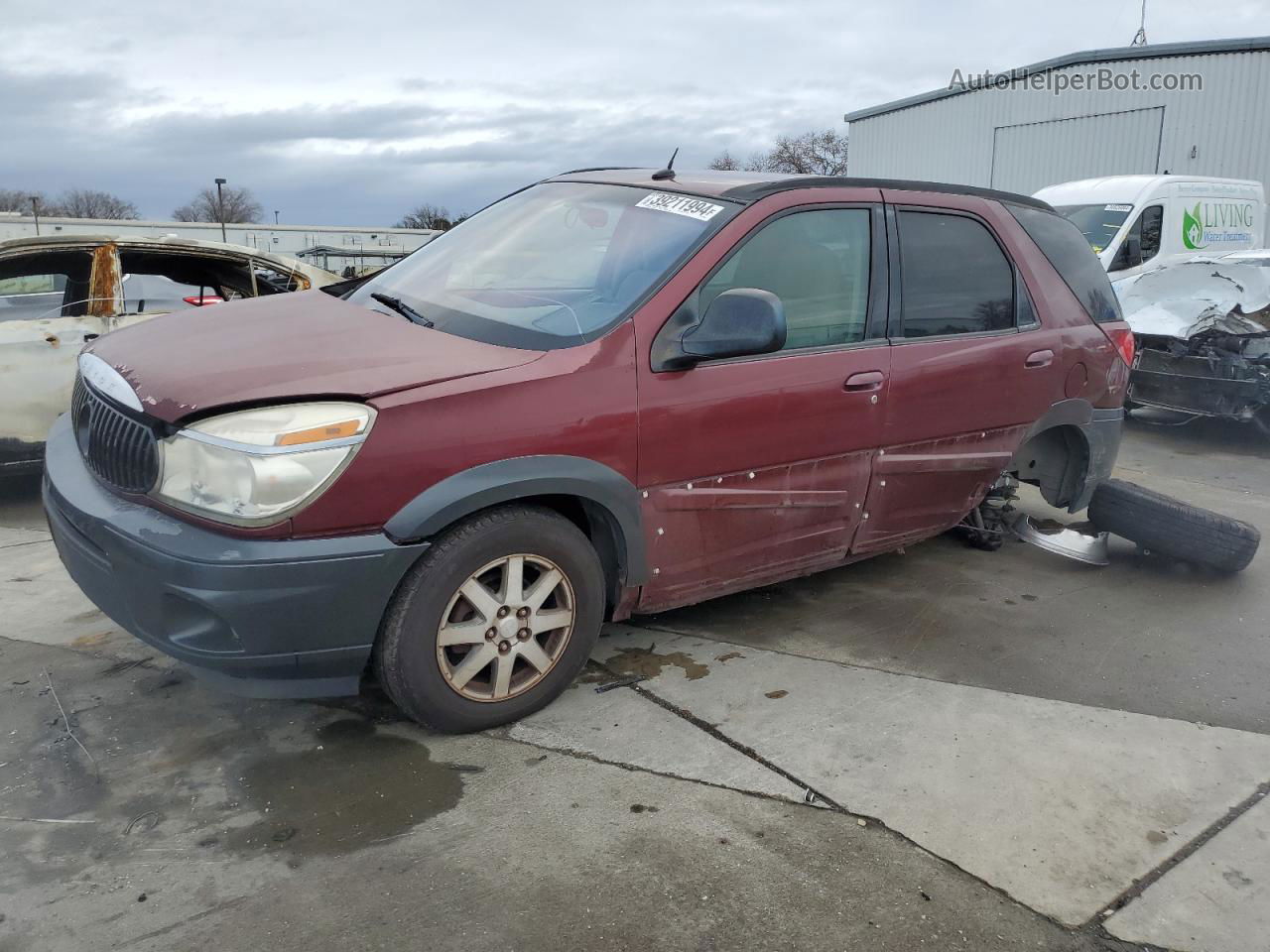 2004 Buick Rendezvous Cx Бордовый vin: 3G5DA03E74S574655