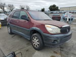 2004 Buick Rendezvous Cx Burgundy vin: 3G5DA03E74S574655