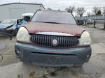 2004 Buick Rendezvous Cx Burgundy vin: 3G5DA03E74S574655