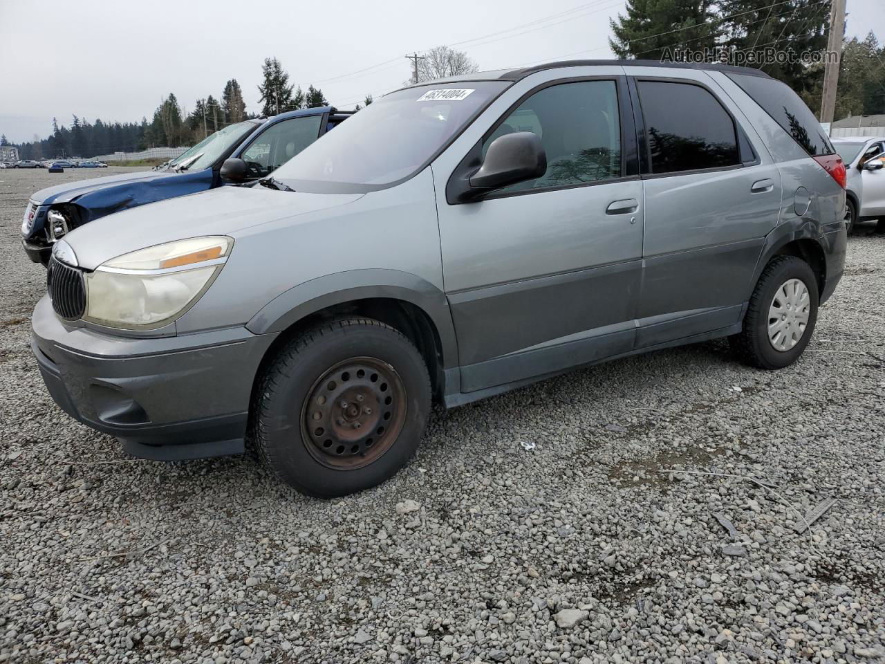 2004 Buick Rendezvous Cx Серебряный vin: 3G5DA03E74S597420