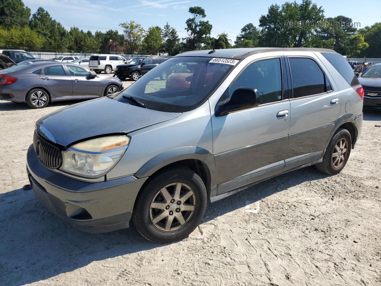 2004 Buick Rendezvous Cx Gray vin: 3G5DA03E84S509829