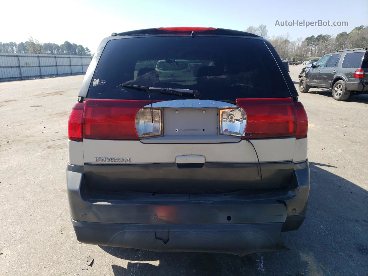 2004 Buick Rendezvous Cx White vin: 3G5DA03E84S510141