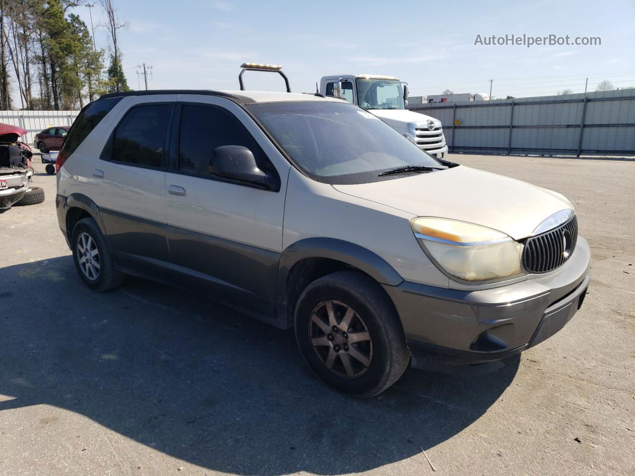 2004 Buick Rendezvous Cx White vin: 3G5DA03E84S510141