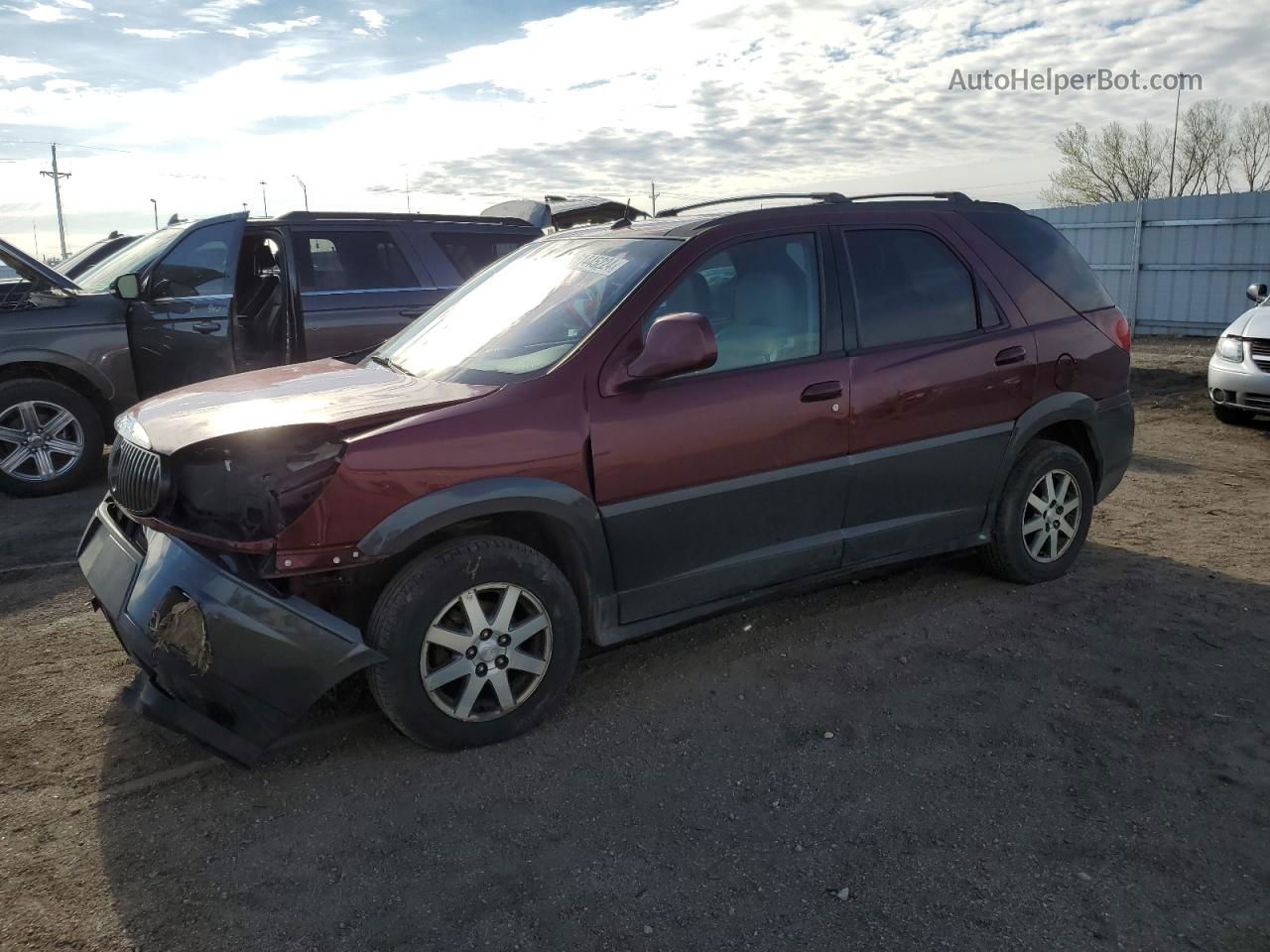 2004 Buick Rendezvous Cx Maroon vin: 3G5DA03E84S551479