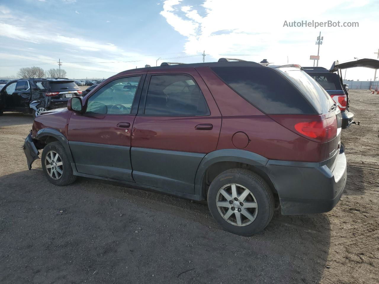 2004 Buick Rendezvous Cx Maroon vin: 3G5DA03E84S551479