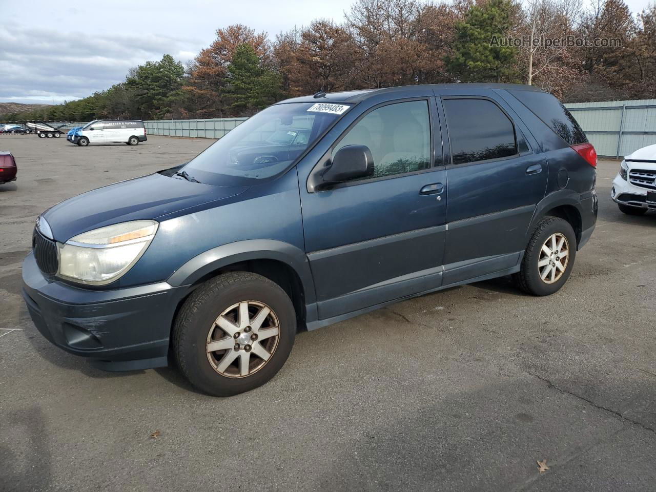 2004 Buick Rendezvous Cx Blue vin: 3G5DA03E84S595627