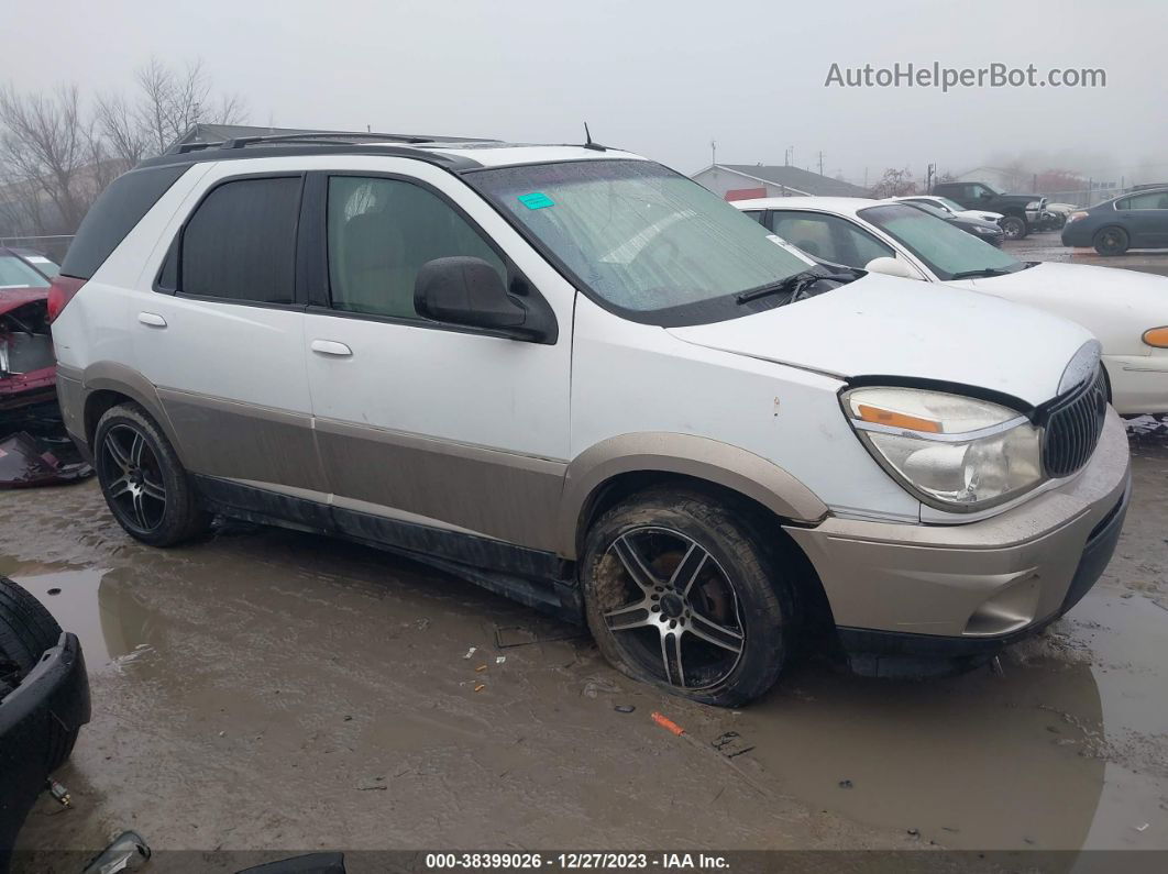 2004 Buick Rendezvous Cx White vin: 3G5DA03E94S524579