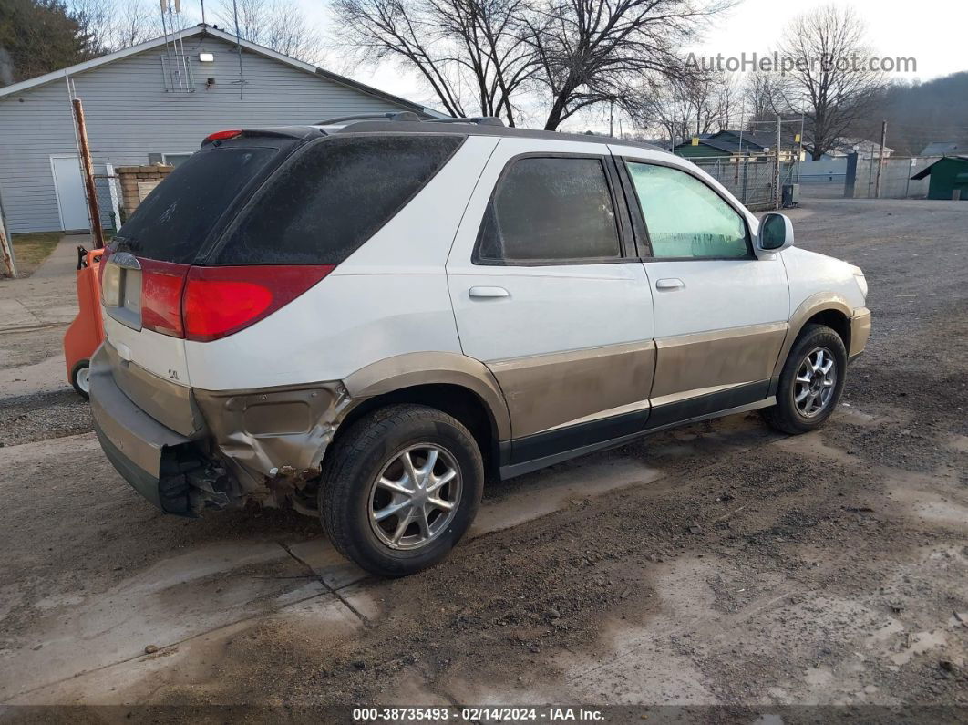 2004 Buick Rendezvous Cx White vin: 3G5DA03E94S526865