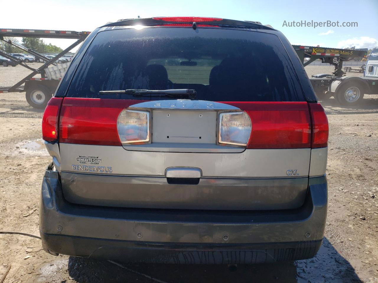 2004 Buick Rendezvous Cx Gray vin: 3G5DA03E94S590646