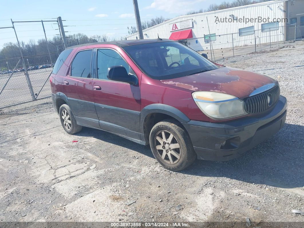 2004 Buick Rendezvous Cx Red vin: 3G5DA03EX4S515700