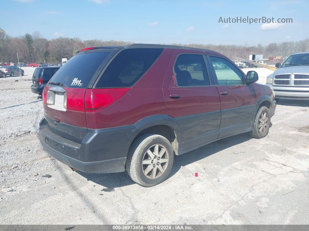 2004 Buick Rendezvous Cx Red vin: 3G5DA03EX4S515700