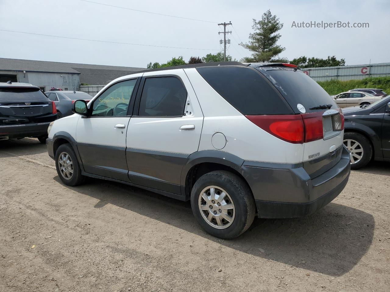 2004 Buick Rendezvous Cx White vin: 3G5DA03EX4S521318