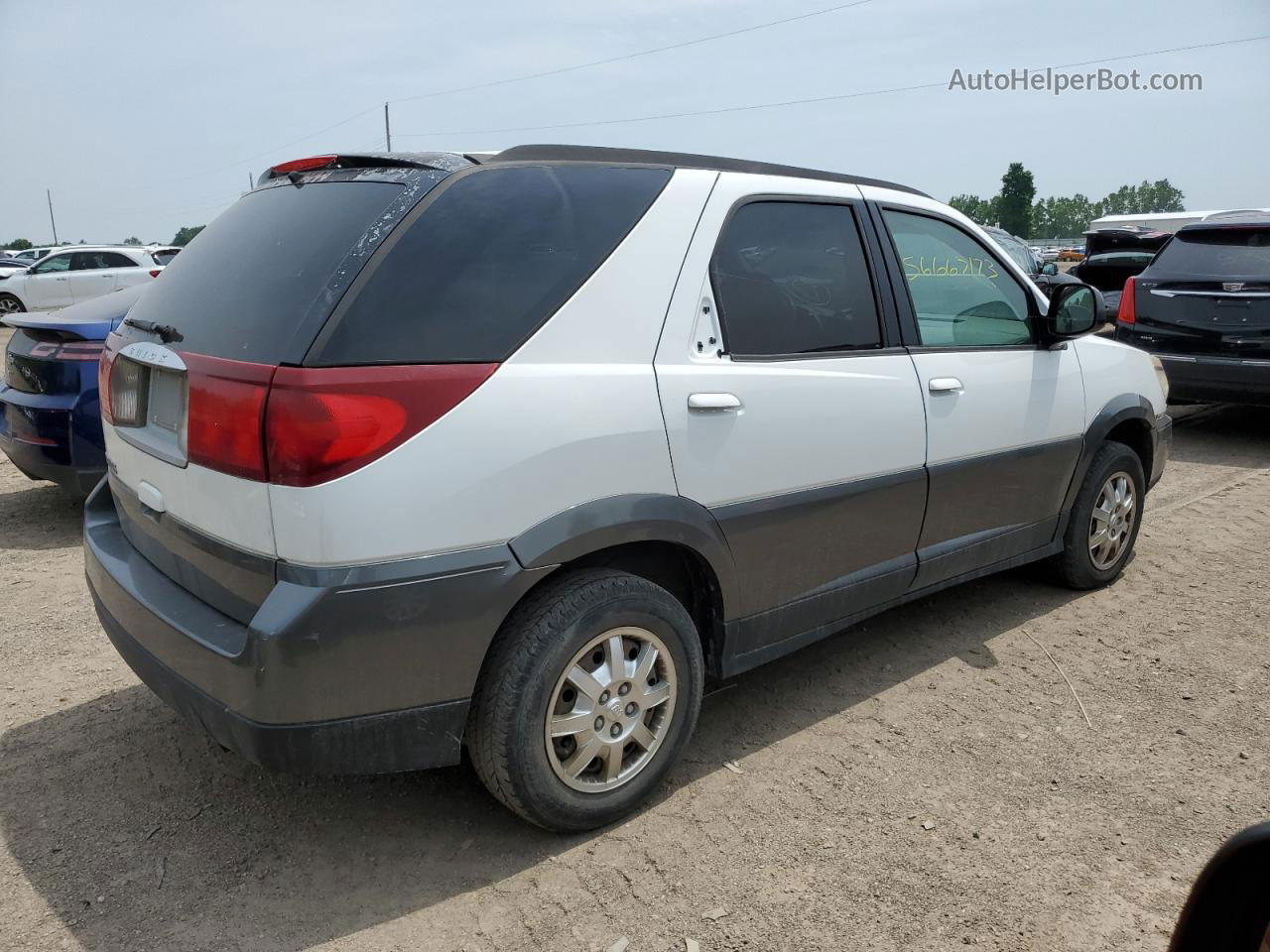 2004 Buick Rendezvous Cx White vin: 3G5DA03EX4S521318