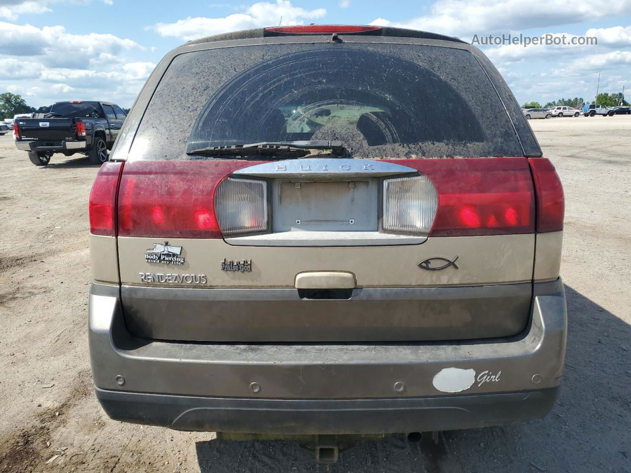 2004 Buick Rendezvous Cx Gold vin: 3G5DA03EX4S528592