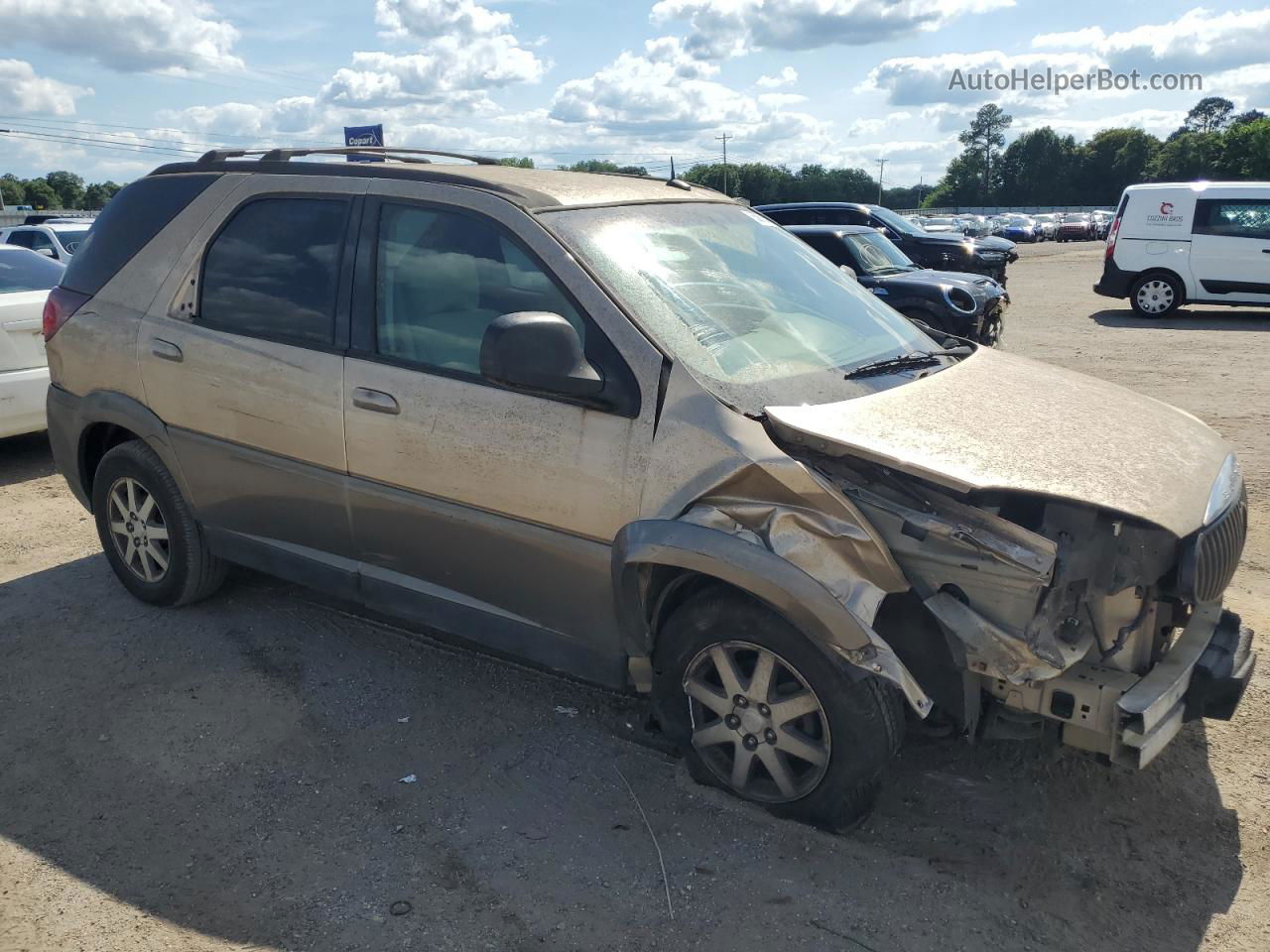 2004 Buick Rendezvous Cx Gold vin: 3G5DA03EX4S528592