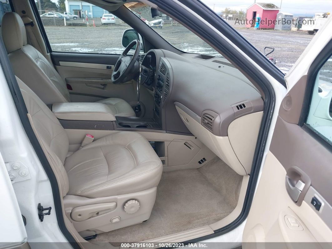 2004 Buick Rendezvous   White vin: 3G5DA03EX4S536689