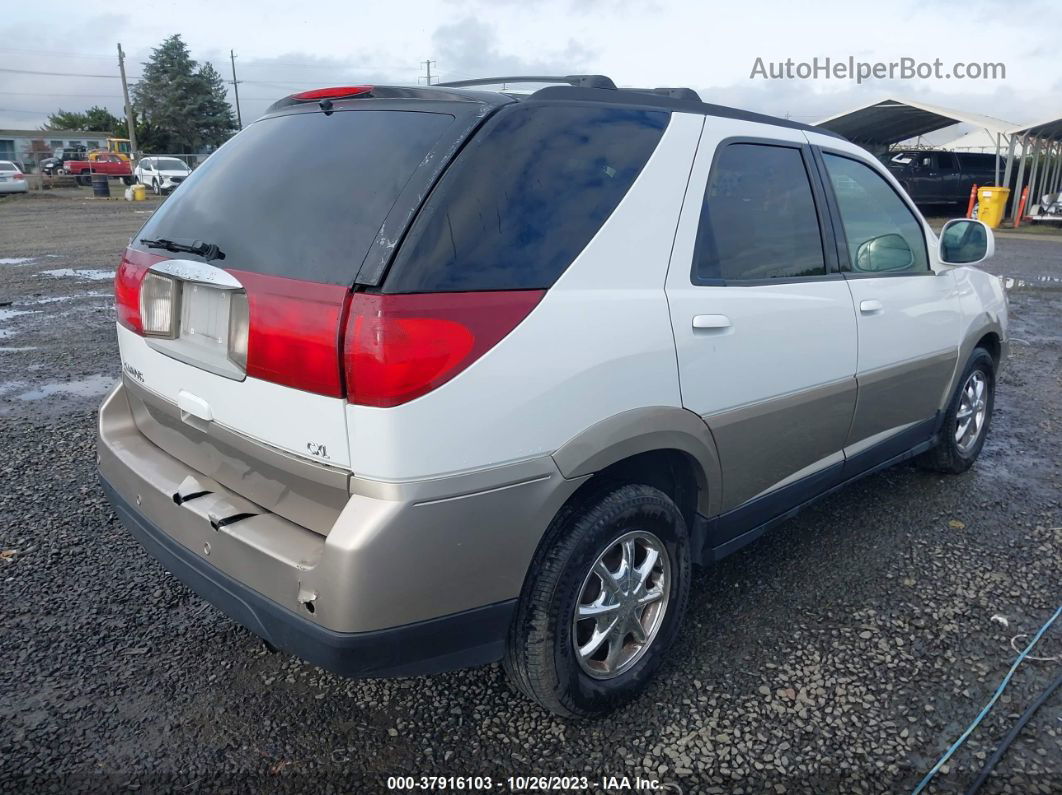 2004 Buick Rendezvous   White vin: 3G5DA03EX4S536689