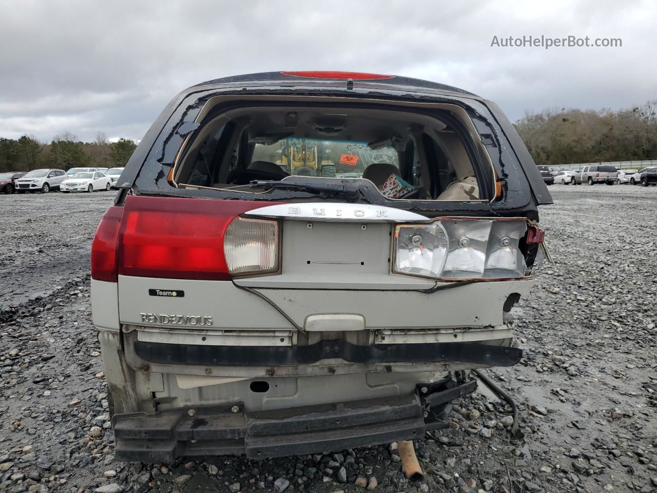 2004 Buick Rendezvous Cx Белый vin: 3G5DA03EX4S583799