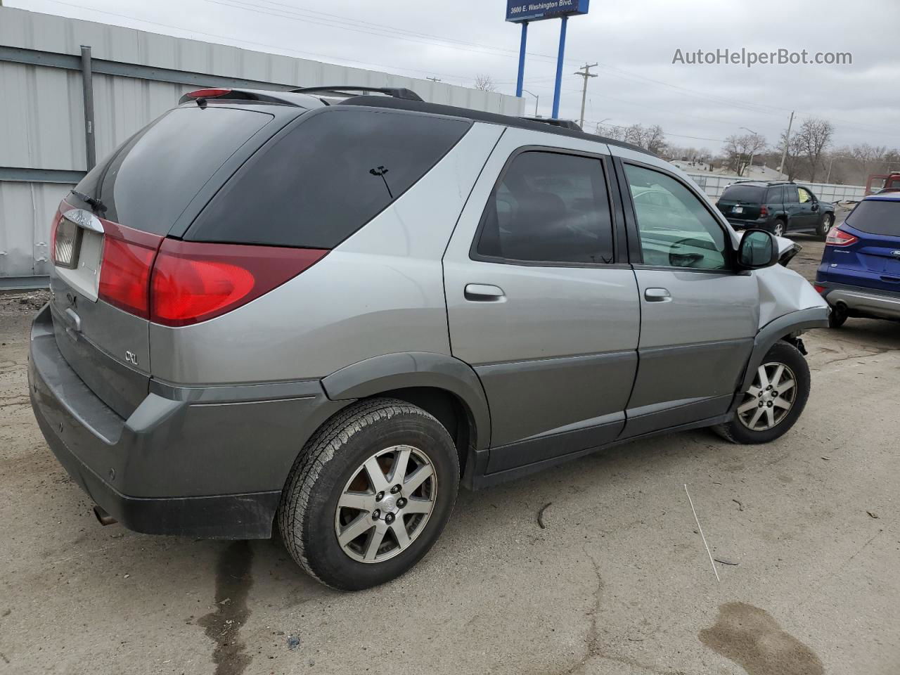 2004 Buick Rendezvous Cx Silver vin: 3G5DB03704S574415