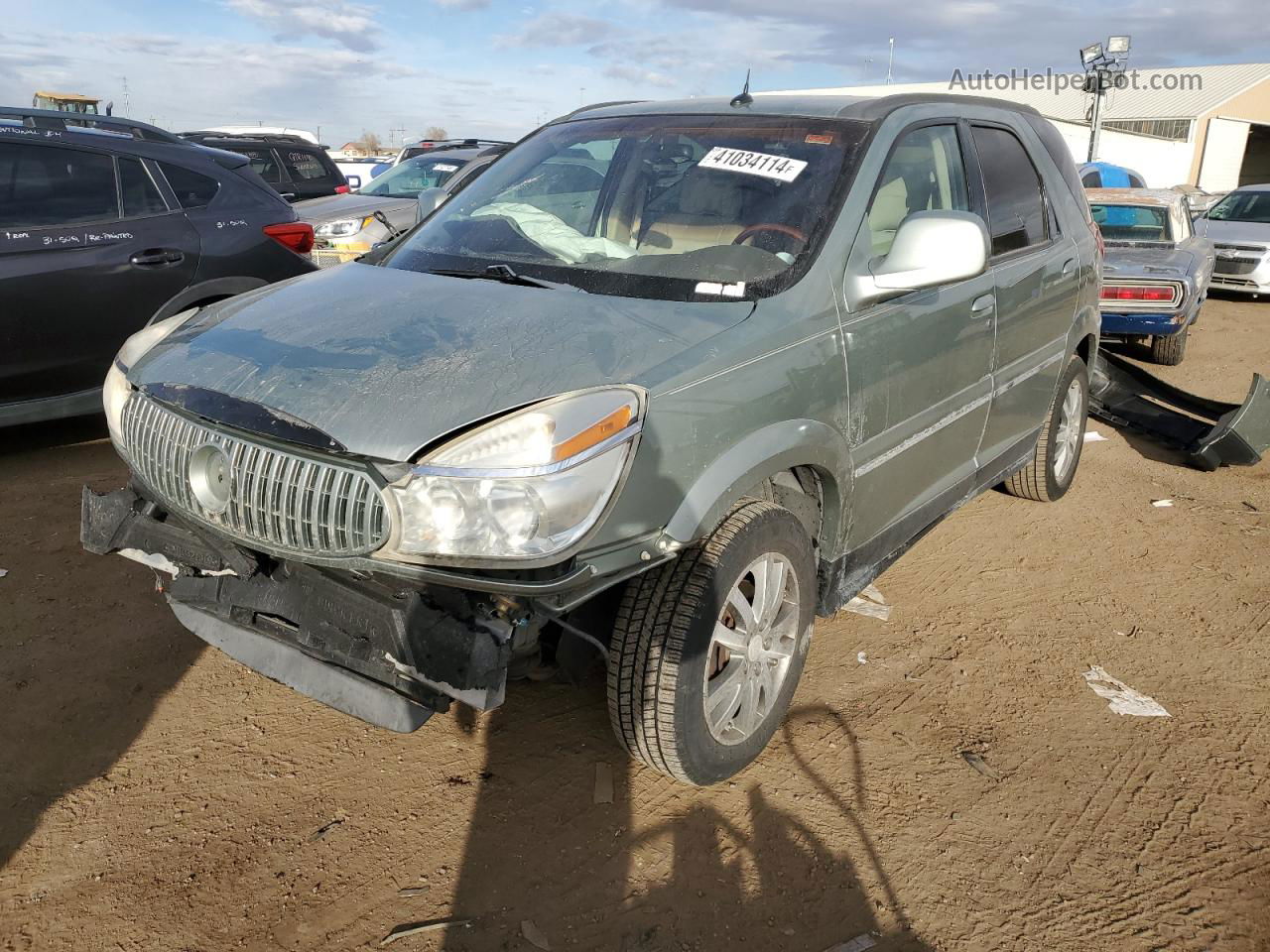 2004 Buick Rendezvous Cx Green vin: 3G5DB03764S574368