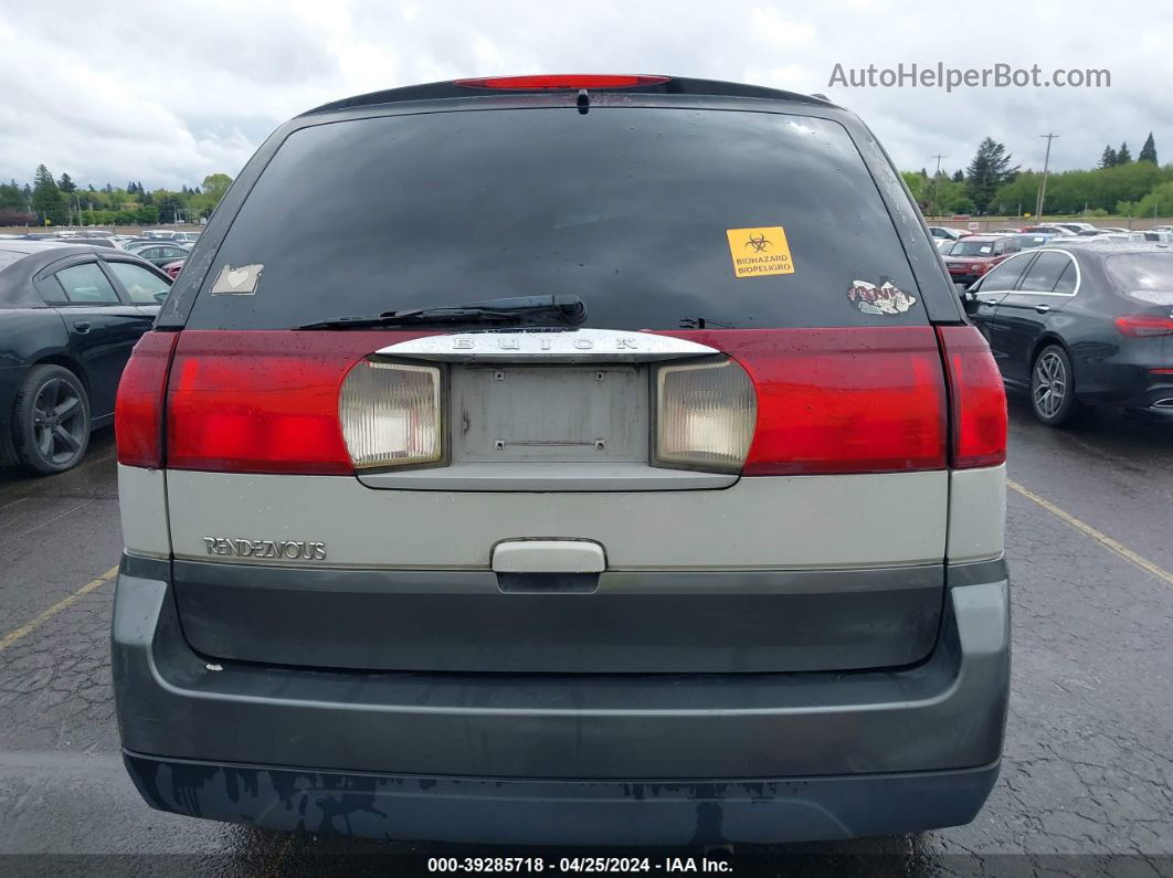 2004 Buick Rendezvous Cx White vin: 3G5DB03E14S549781