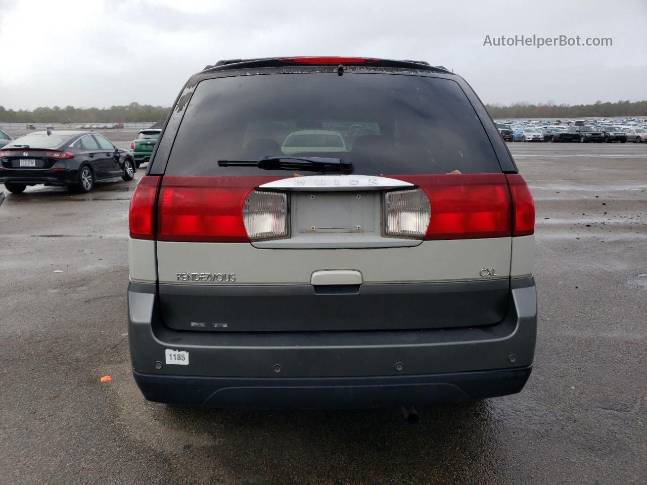 2004 Buick Rendezvous Cx White vin: 3G5DB03E14S575037