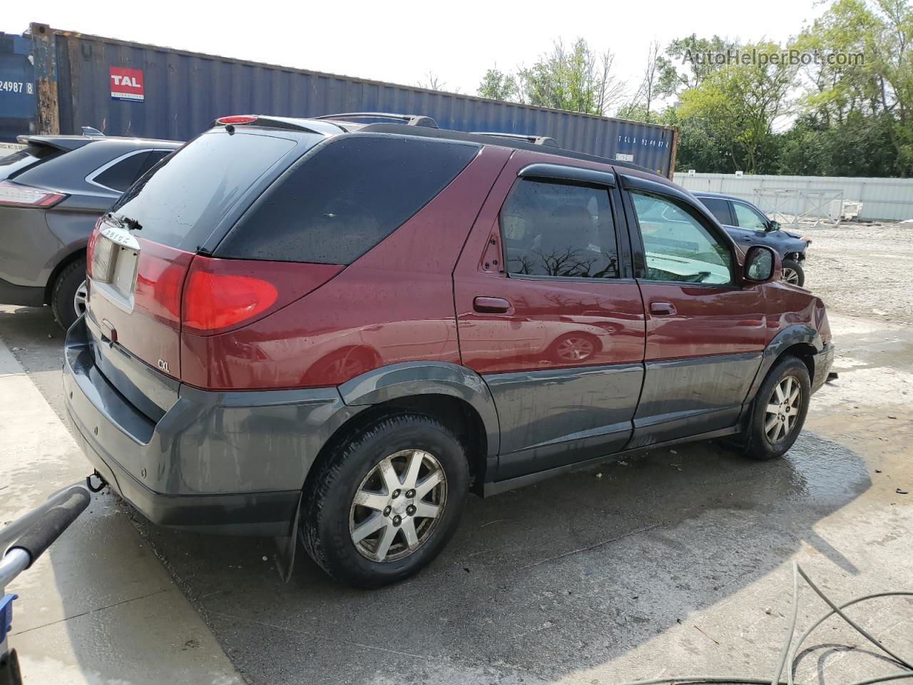 2004 Buick Rendezvous Cx Burgundy vin: 3G5DB03E24S542869