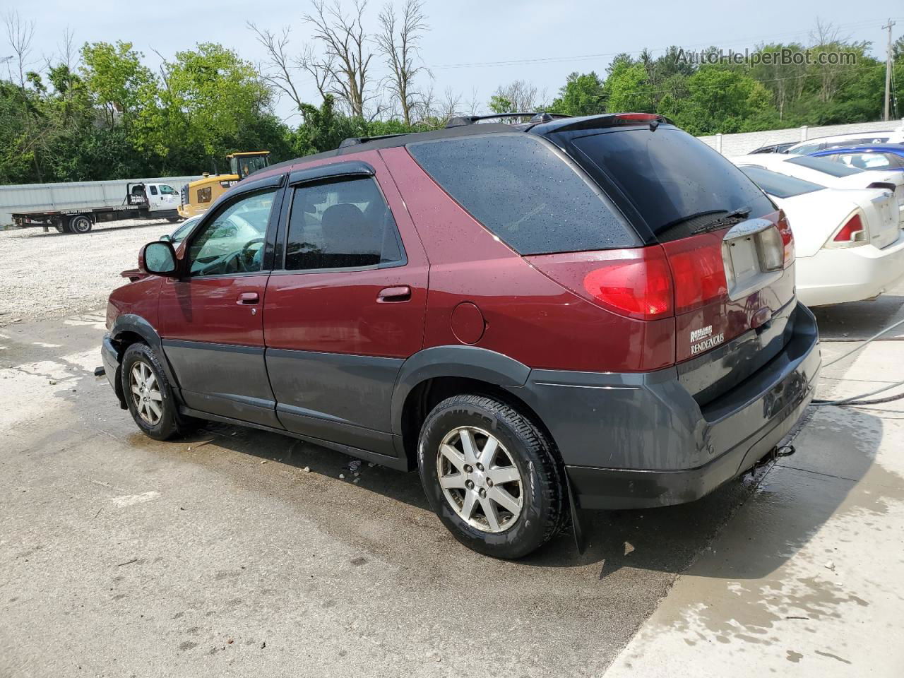 2004 Buick Rendezvous Cx Burgundy vin: 3G5DB03E24S542869