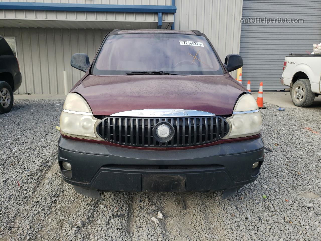 2004 Buick Rendezvous Cx Темно-бордовый vin: 3G5DB03E24S544394